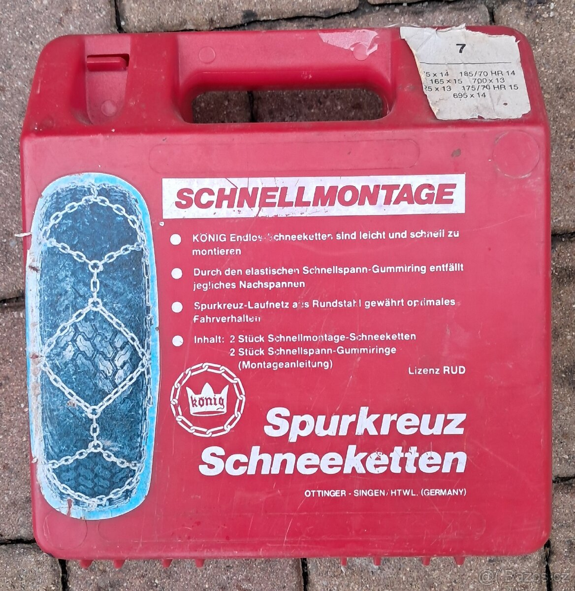 Sněhové řetězy 2 - 3