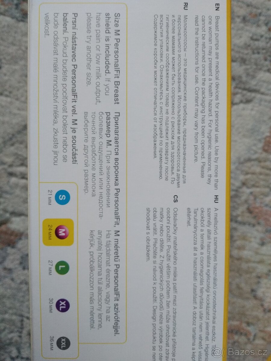 Ruční odsávačka Medela - 3