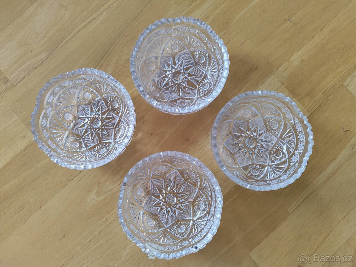 Broušené mističky Bohemia Crystal - 3