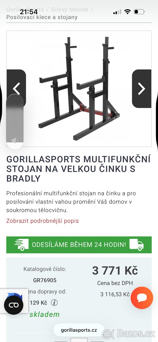 Posilovací stojan - 3