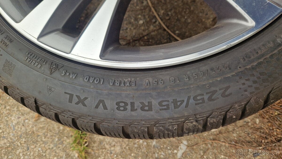 BMW F33 org. zimní kola 18" - 3