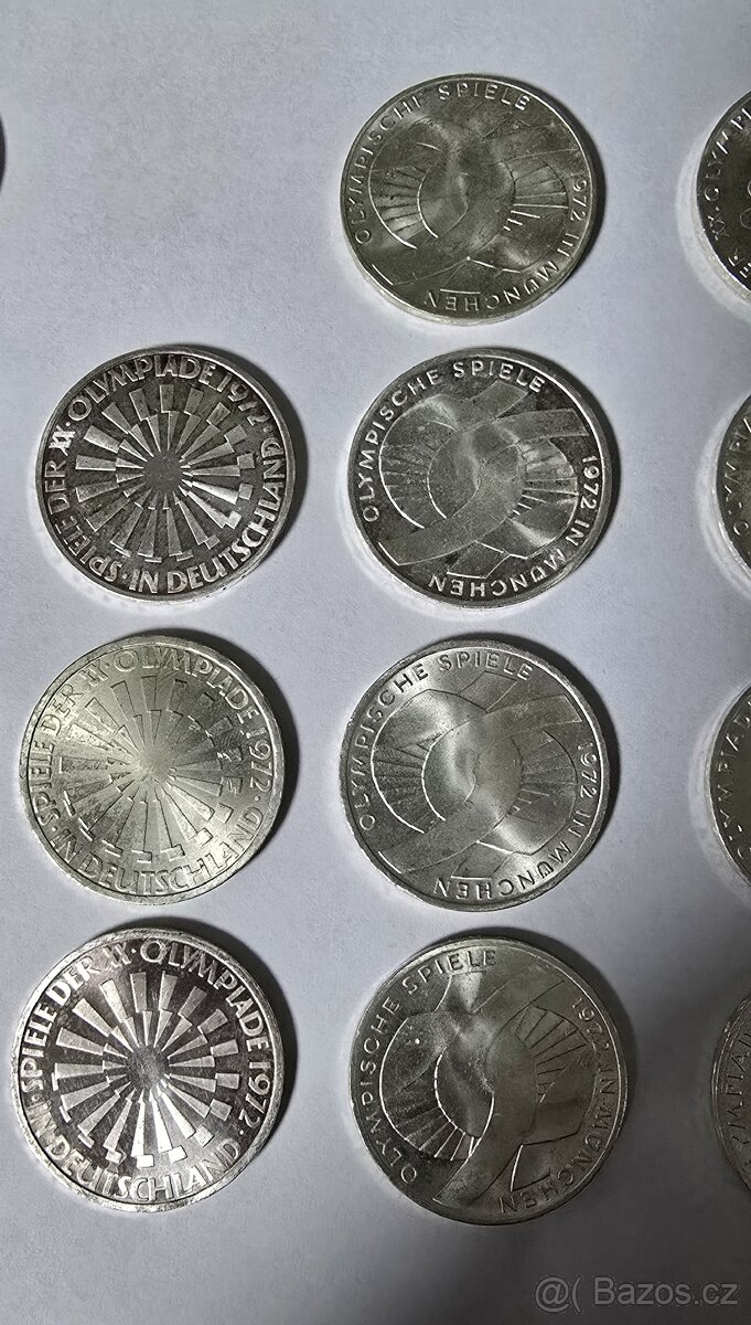 Stříbrné 10Marka a 5Marka - 3