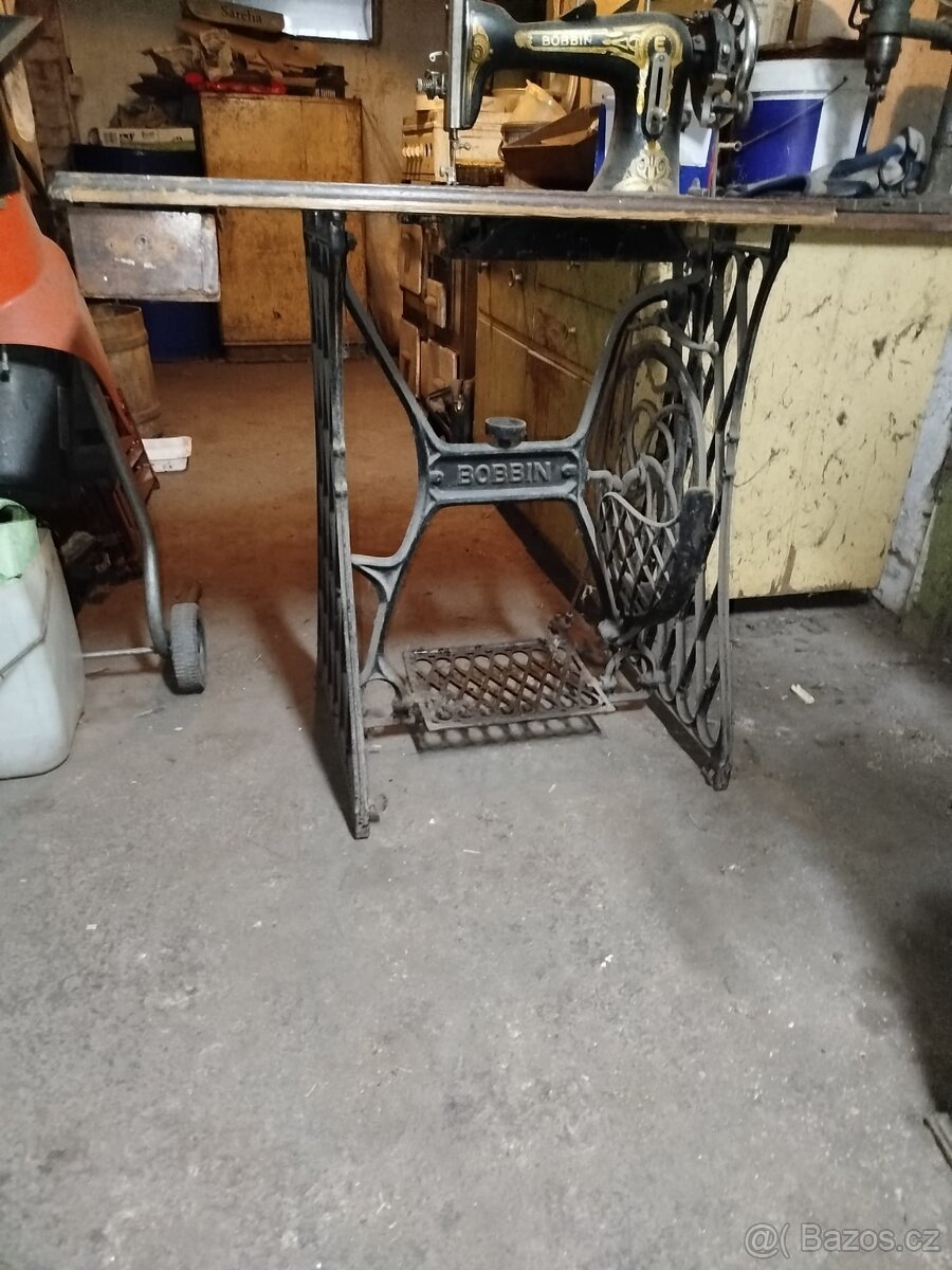 šicí stroj MINERVA a BOBBIN OSOBNÍ ODBĚR ÚŽICE - 3