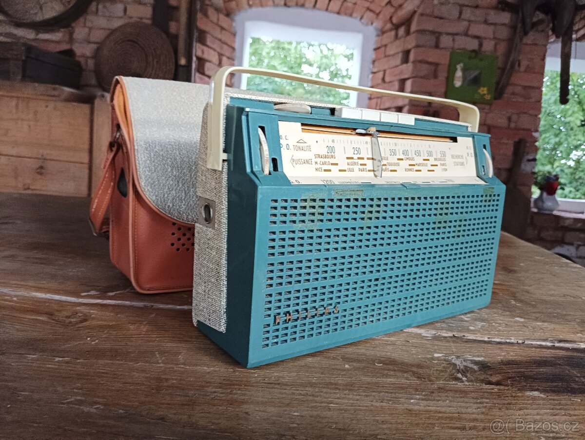 IKONICKÉ RÁDIO PHILIPS Z 60. LET - HIPPIES - 3