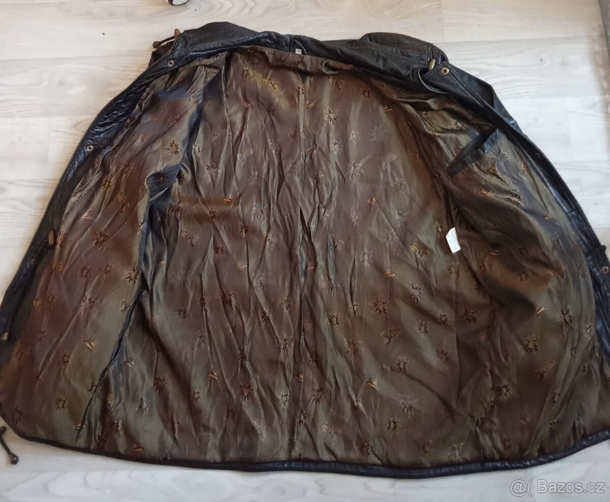 LEVNĚ prémiová pánská bunda z pravé kůže - 3