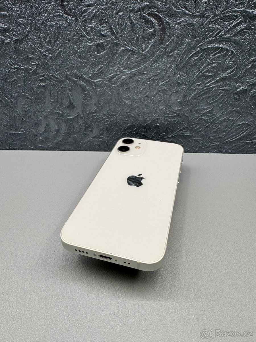 Apple iPhone 12 Mini 128 GB White - ZÁRUKA+FAKTURA - 3