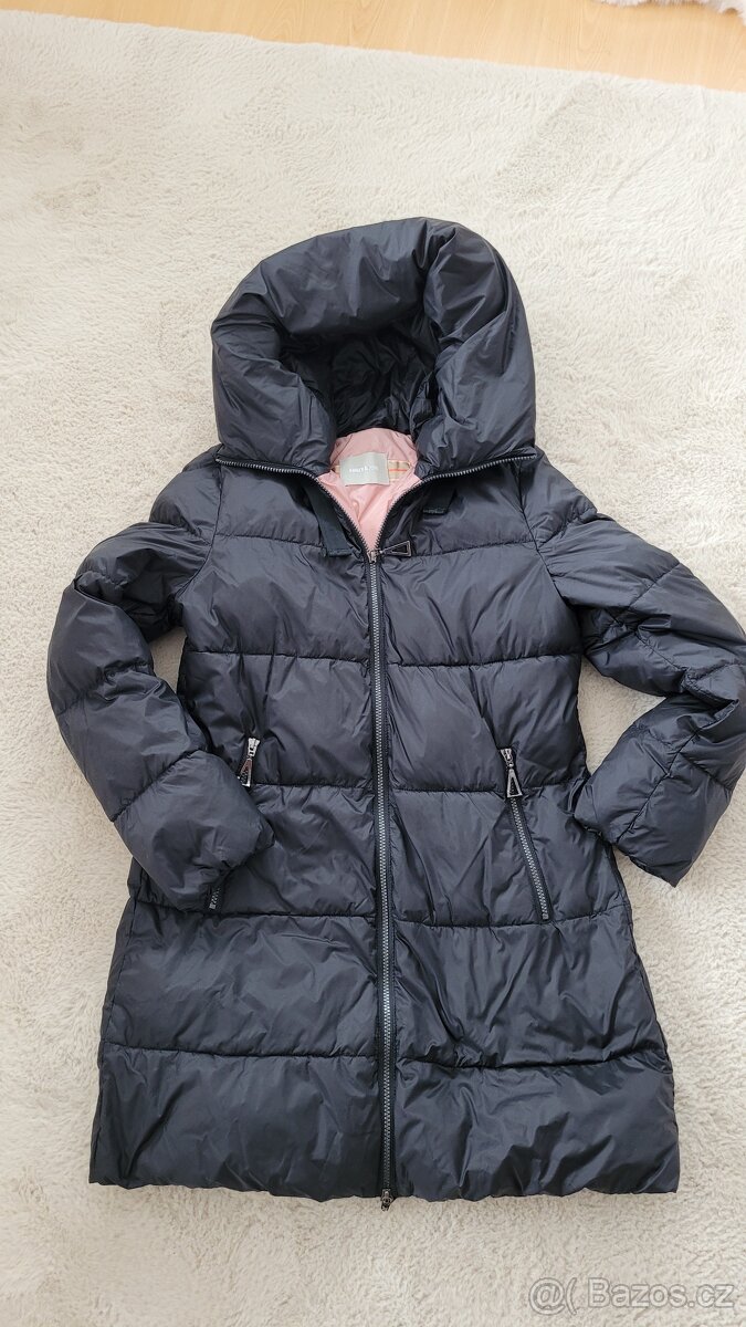 Zimní bunda kabát Amber & June vel 34 - 3