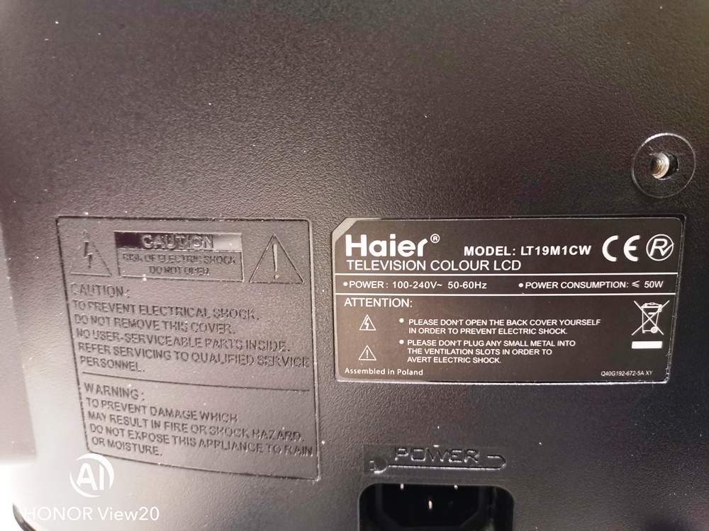 Prodám levně zánovní televizory LCD Haier - 3