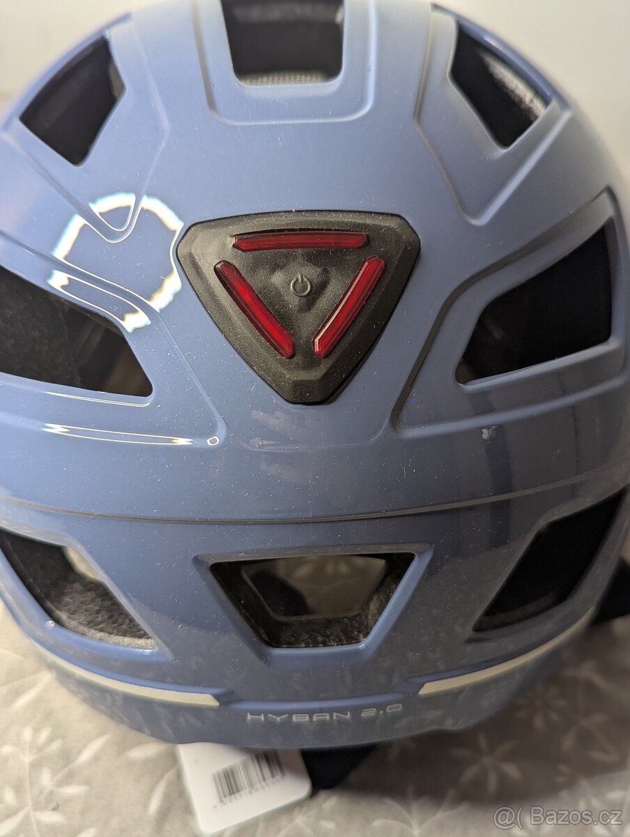 Přilba ABUS Hyban 2.0, glacier blue, size L, nová,rozbalená - 3