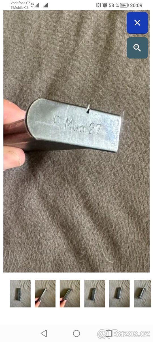 Zásobník do pistole ČZ 27 - 3