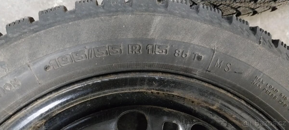 Kola fabia 2 zimni r15 - 3
