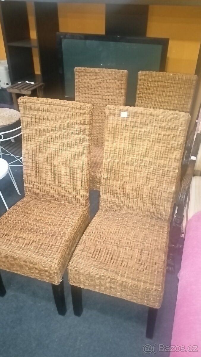 Ratanové židle.J 8/26. - 3