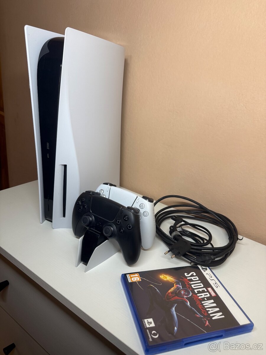 PS5 1TB + dualsense + spider man - 3