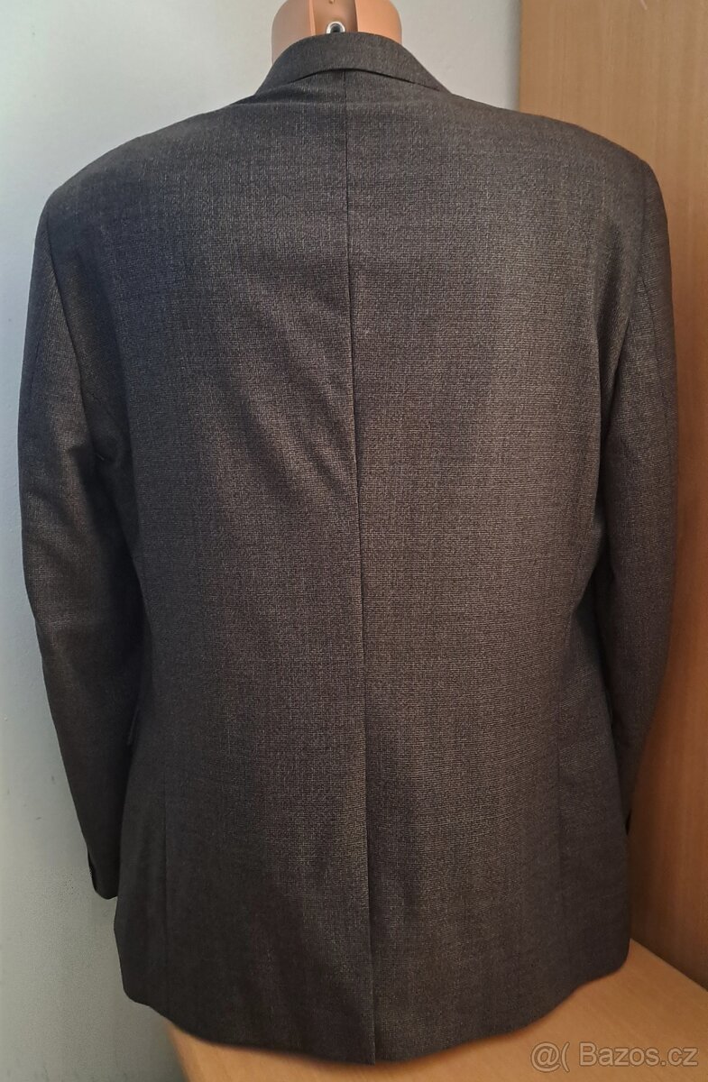Pánské šedé sako Next/42R-L/2x57cm - 3