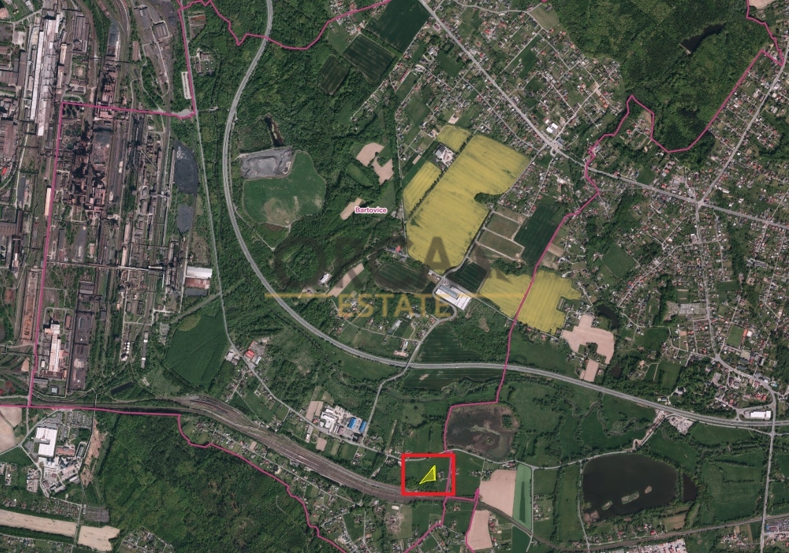 Prodej 0,4 ha pozemků v k.ú. Bartovice - 3