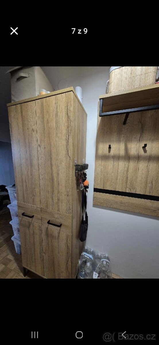 Předsíňová sestava, botník, věšák - 3