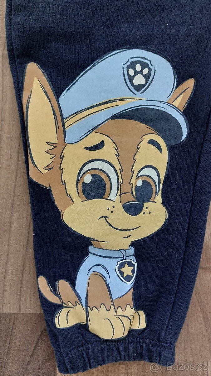 Tepláčky paw patrol vel.80 - 3