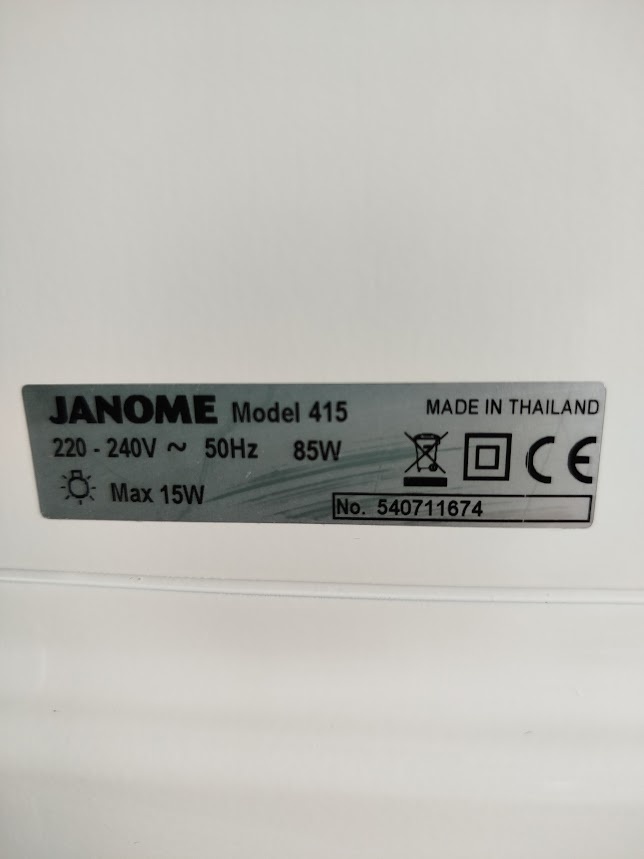 Šicí stroj Janome 415 - 3