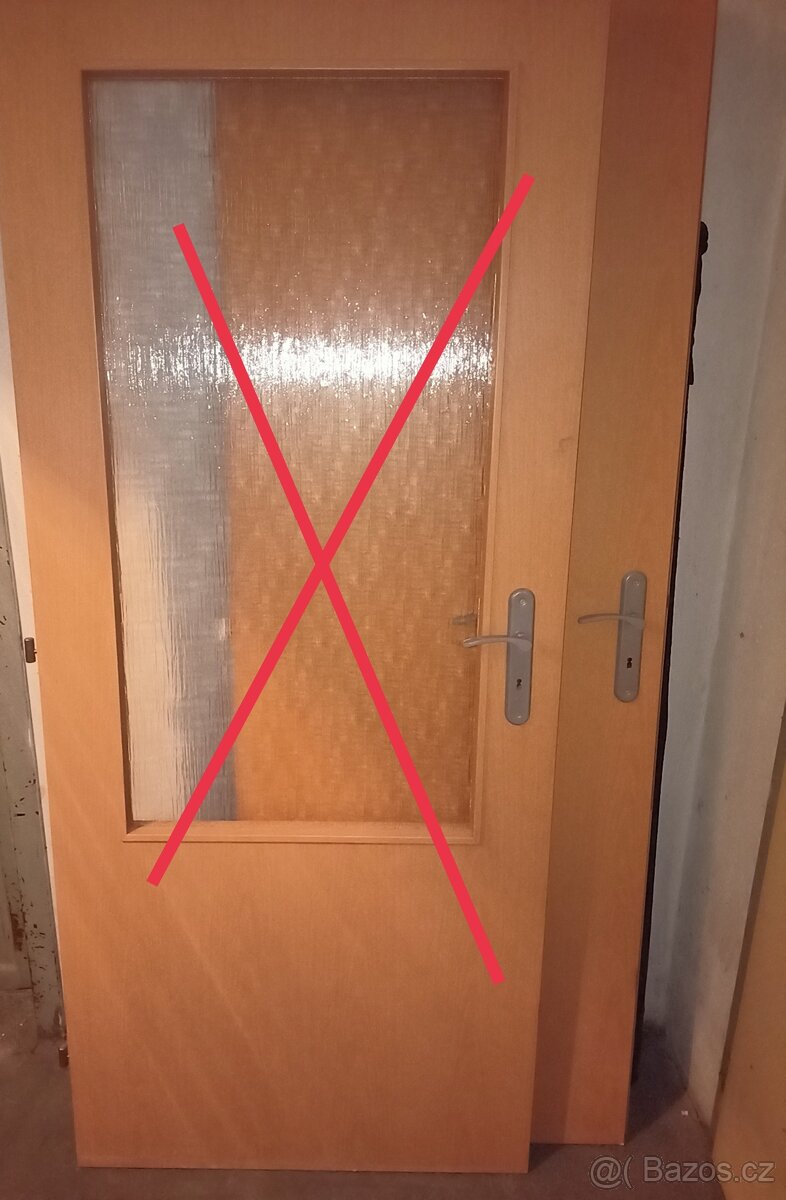 Dveře olše 70 P plné - 3