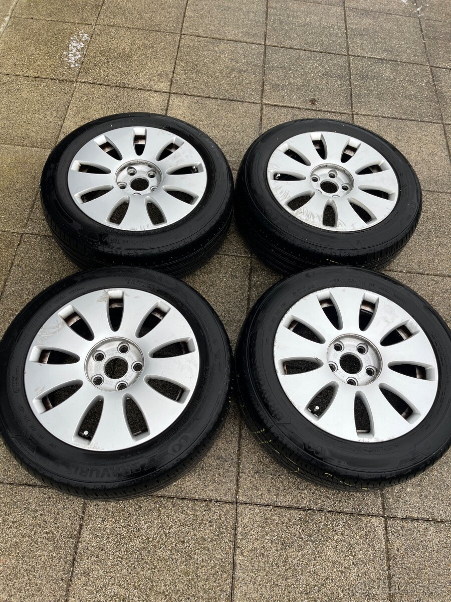 4x ALU disky audi + 4x pneu - 3
