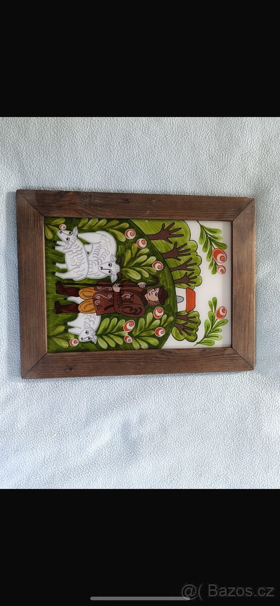 Obrazy - podmalby na skle - 3