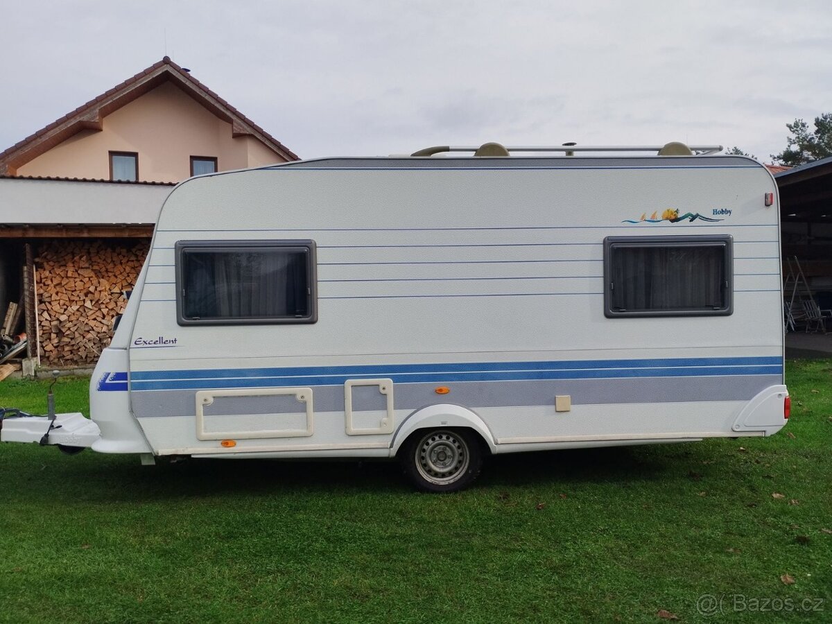 HOBBY 450 č.238. Bojler. Nový stan. 1250 kg. 100km/h - 3