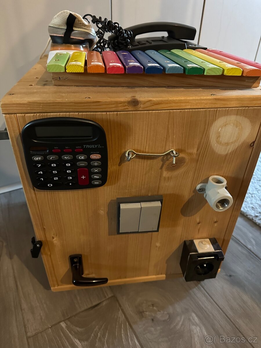 Acivity box, Montessori kostka - 3