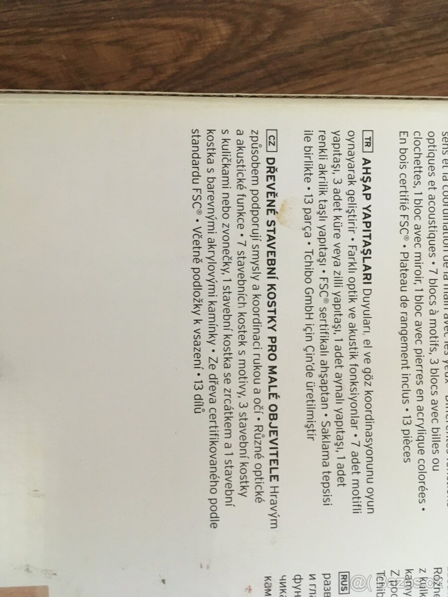 Tchibo - kostky - použité - 3