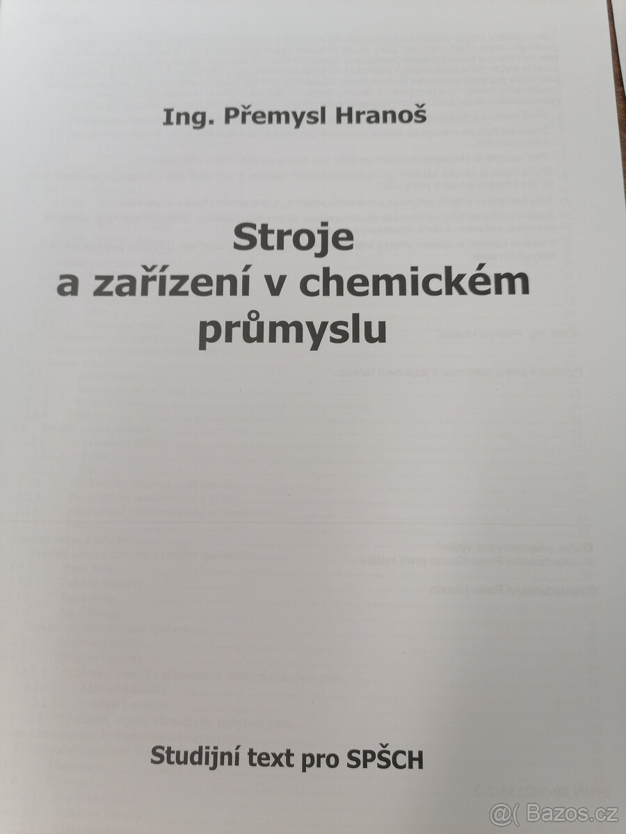 knihy pro střední školu stroje a zařízení a anorganická tech - 3
