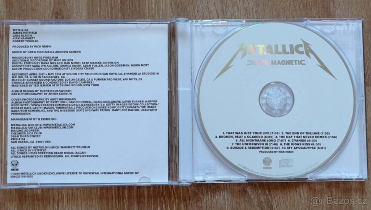 METALLICA - DEATH MAGNETIC - 3