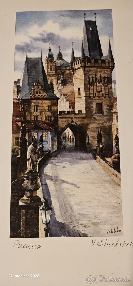 Obrazy reprodukce Praha - 3