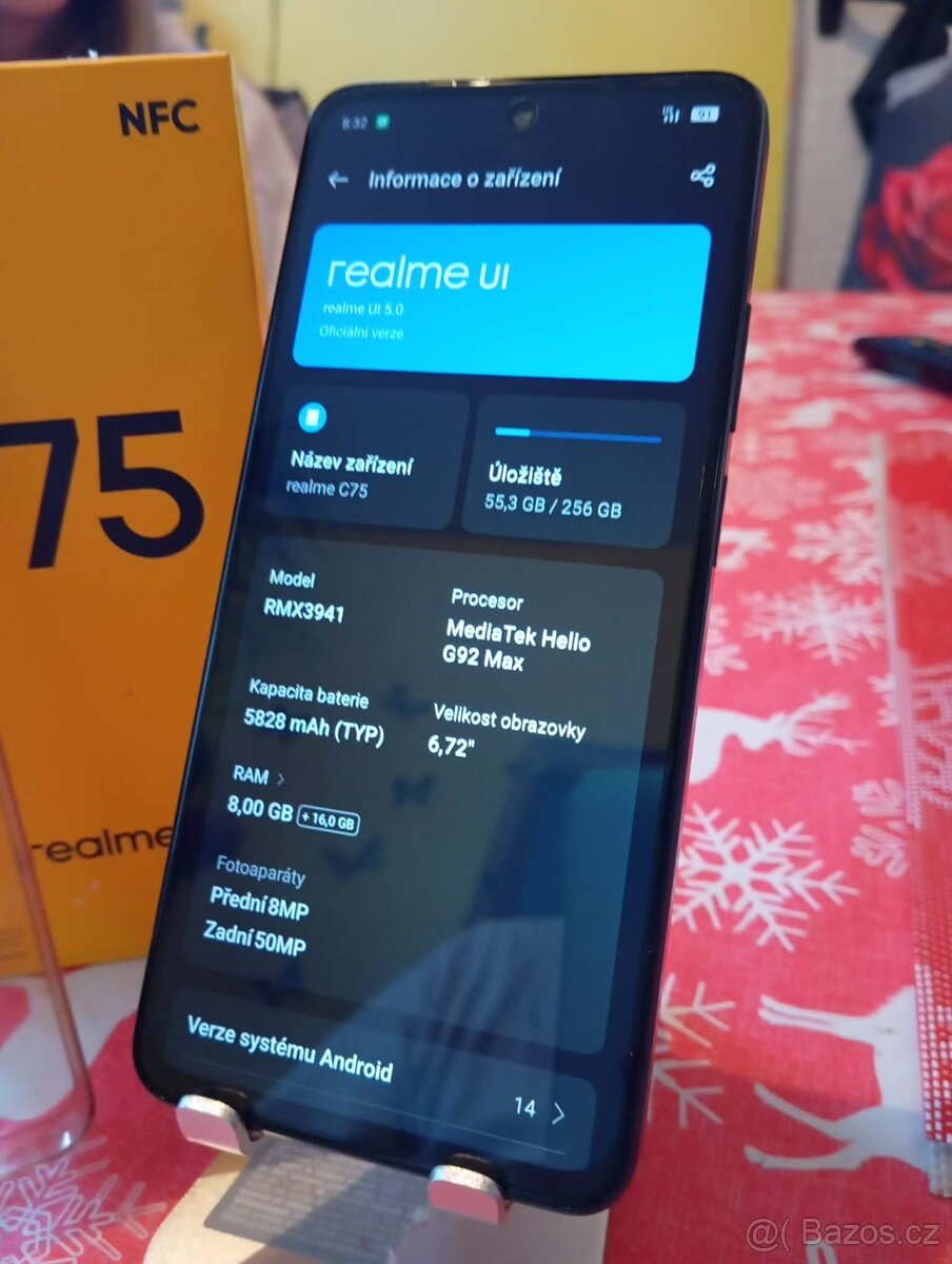 Realme C75 – 256 GB / 8 GB RAM – JAKO NOVÝ - 3