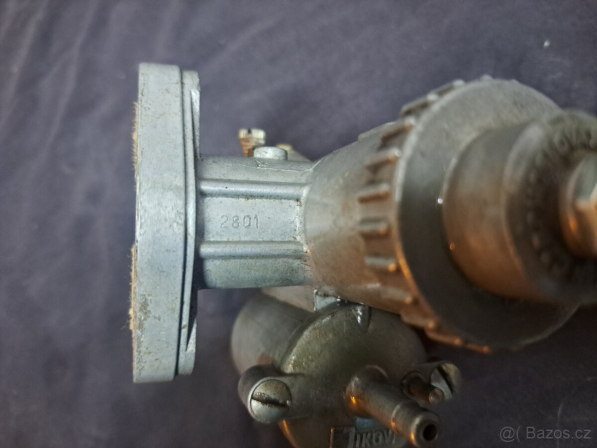 Jawa 350 634 - Karburátor Jikov 2801 (2926SBDb2801) - 3