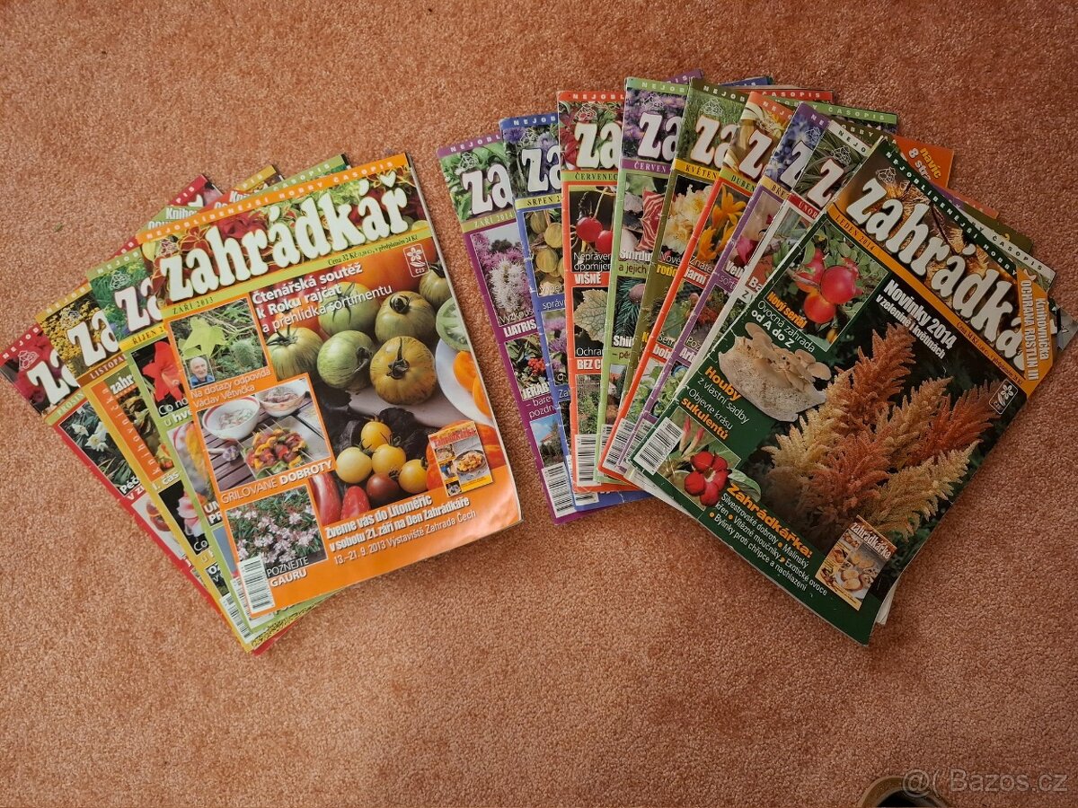 Zahrádkář 09/2013 – 09/2014, 13 čísel - 3