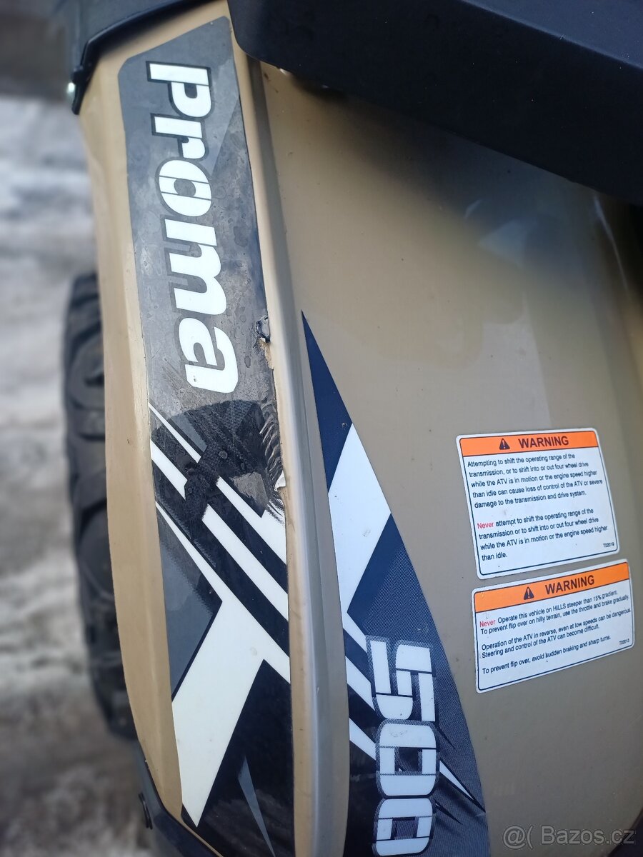 Linhai 500 pro Max EFI - 3