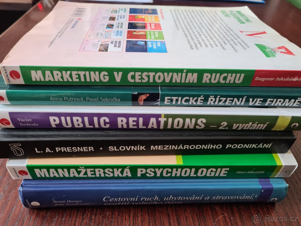 Odborné ekonomické knihy, učebnice 1 - 3