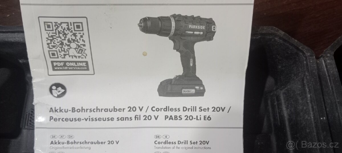 Aku vrtačka parkside - 3