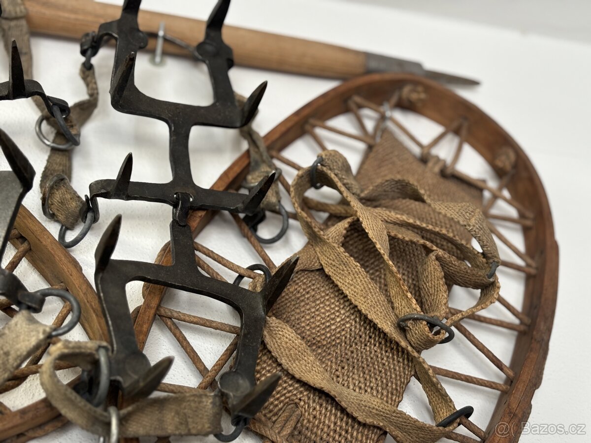 Horolezecky set sneznice, macky, cepin, skoby - 3