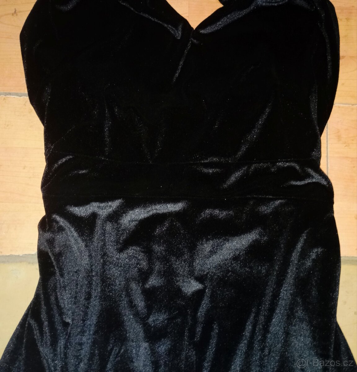 Semišové dlouhé šaty - 3