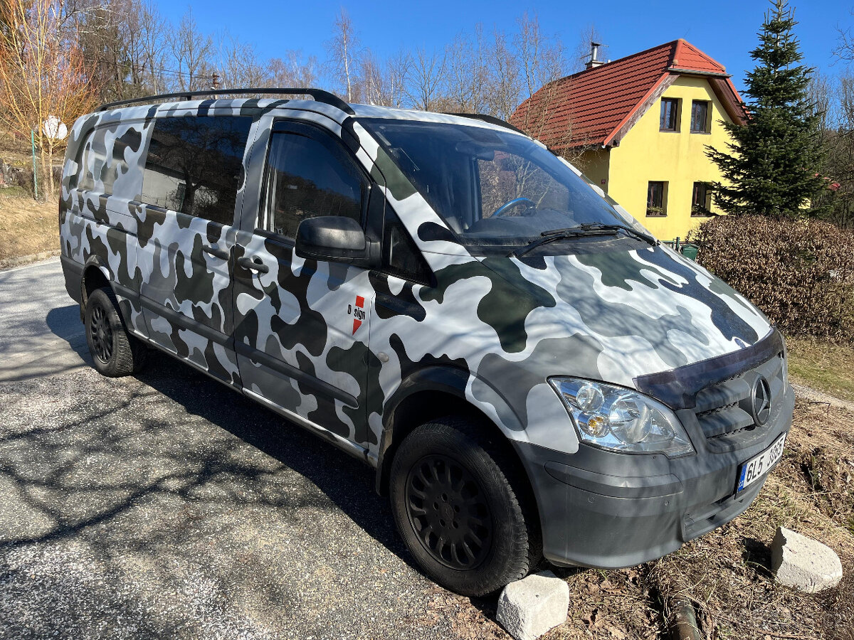 Obytný MB Vito CDI113 4x4 - poškozený motor - 3