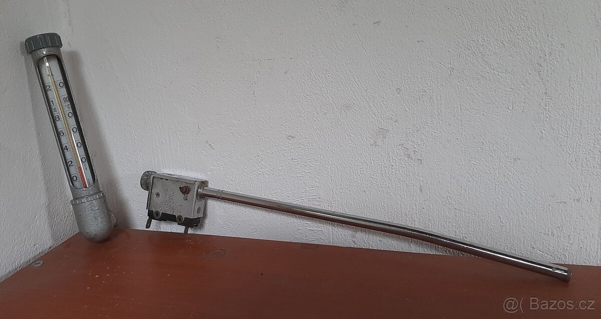 Teploměry, termostat, fitinky, kohouty - 3