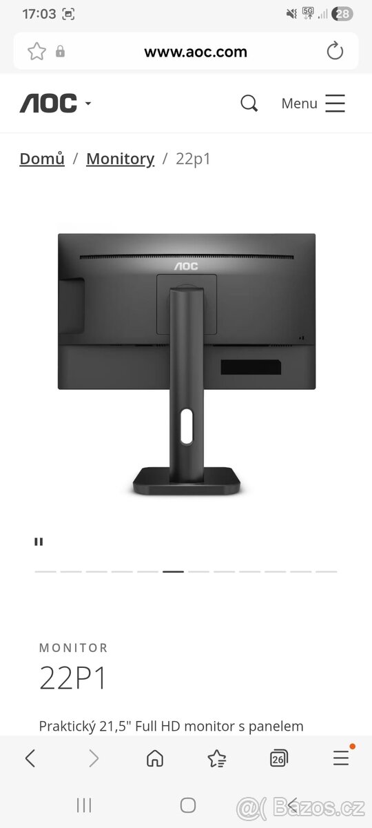 Monitor AOC 22" - 3