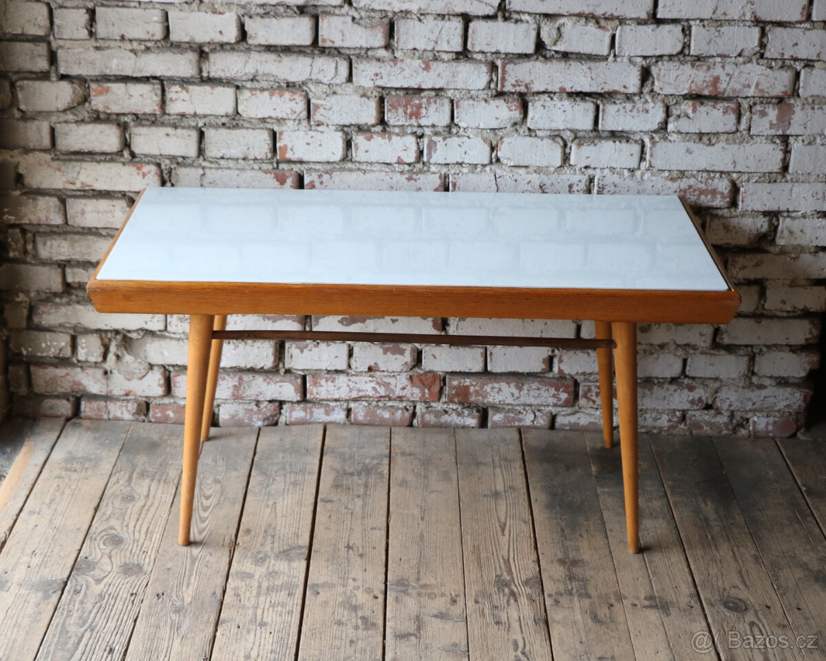 Konferenční stolek / expo Brusel 58 / opaxit - 3