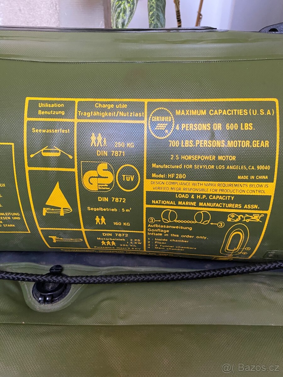 Rybářský člun sevylor HF 280 - 3