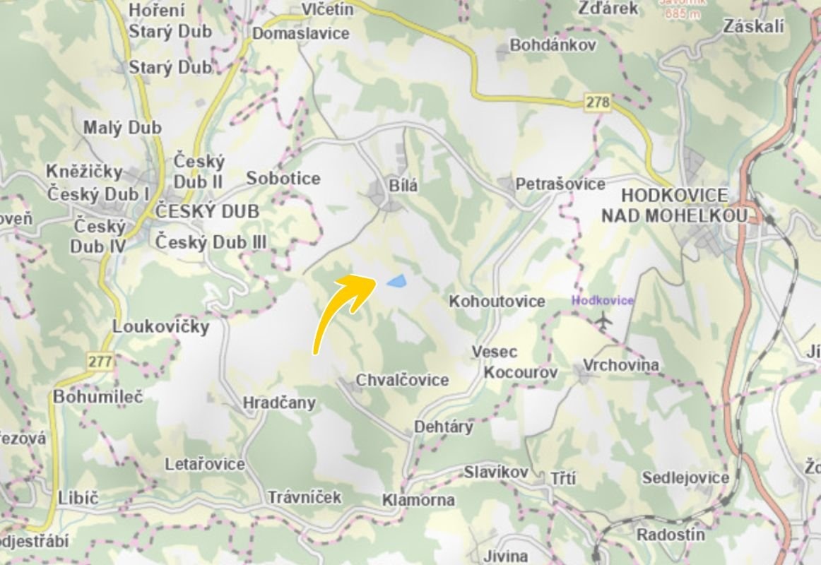 Prodej pole v k.ú. Bílá u Českého Dubu - 3