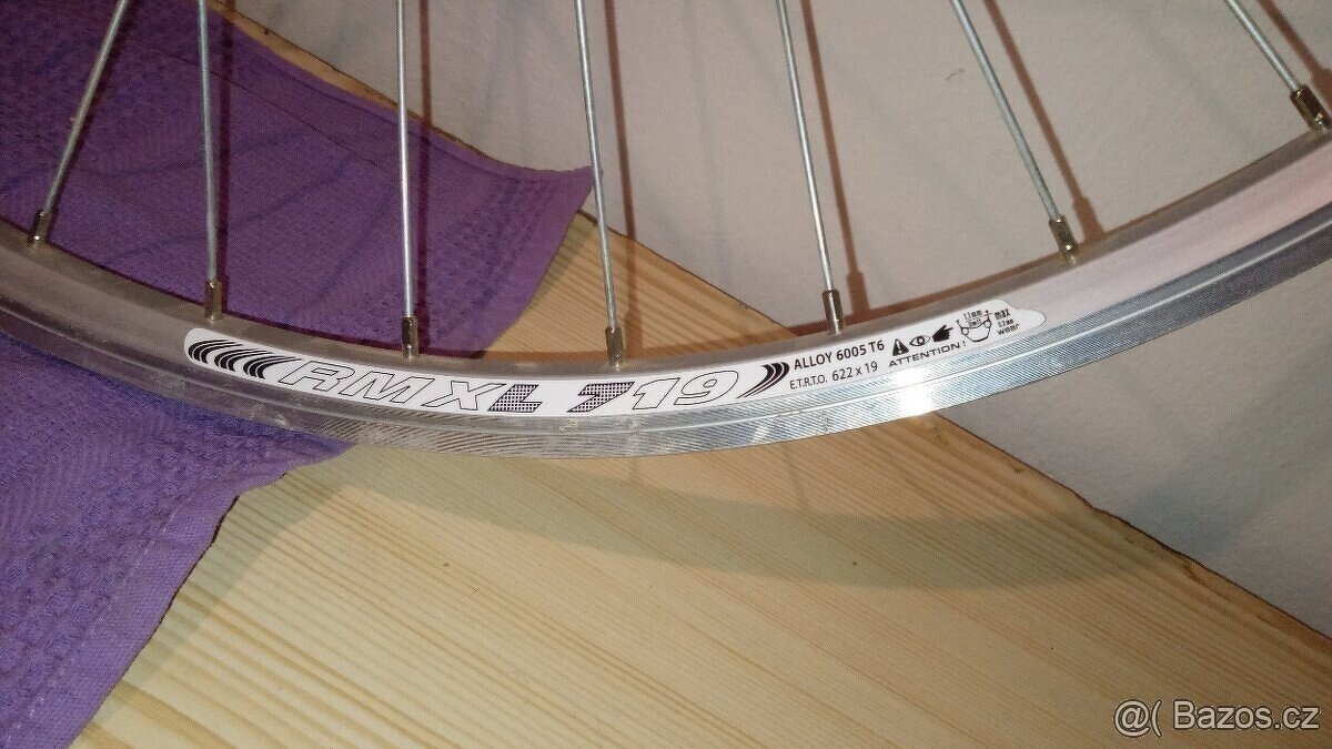 28" vysoké ráfky Remerx 622mm sada - 3