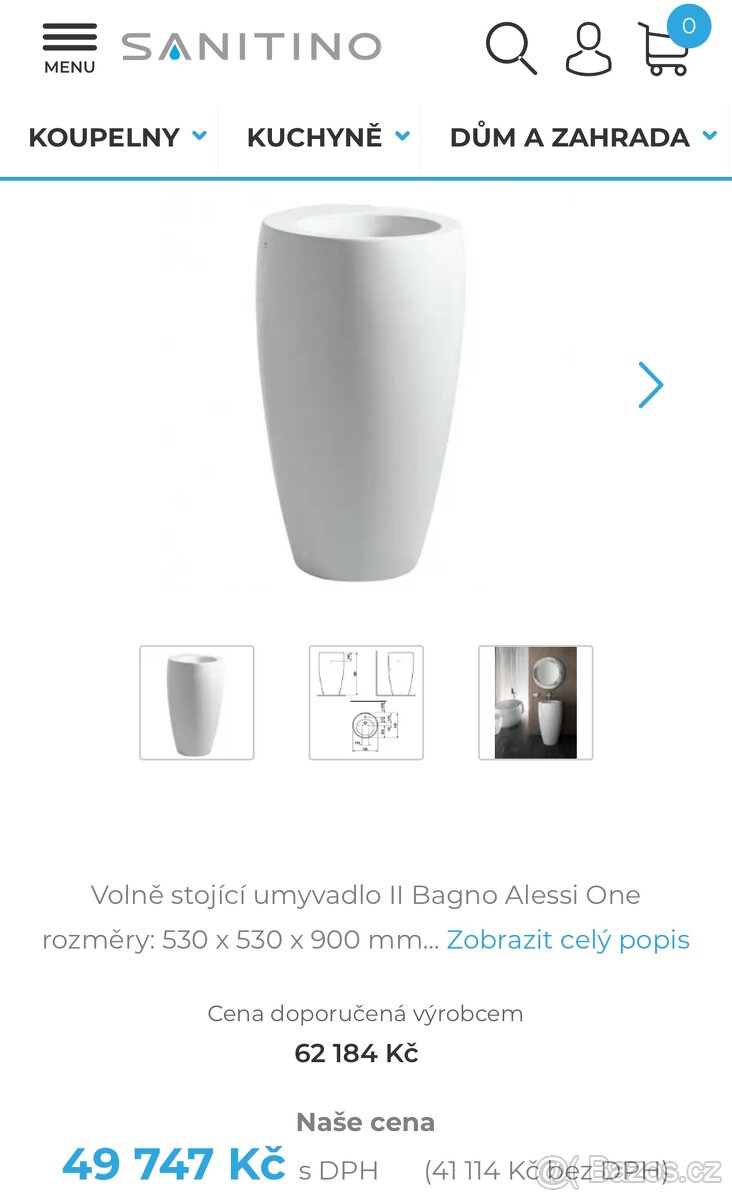 LAUFEN Il Bagno Alessi One umyvadlo (2 ks) - 3
