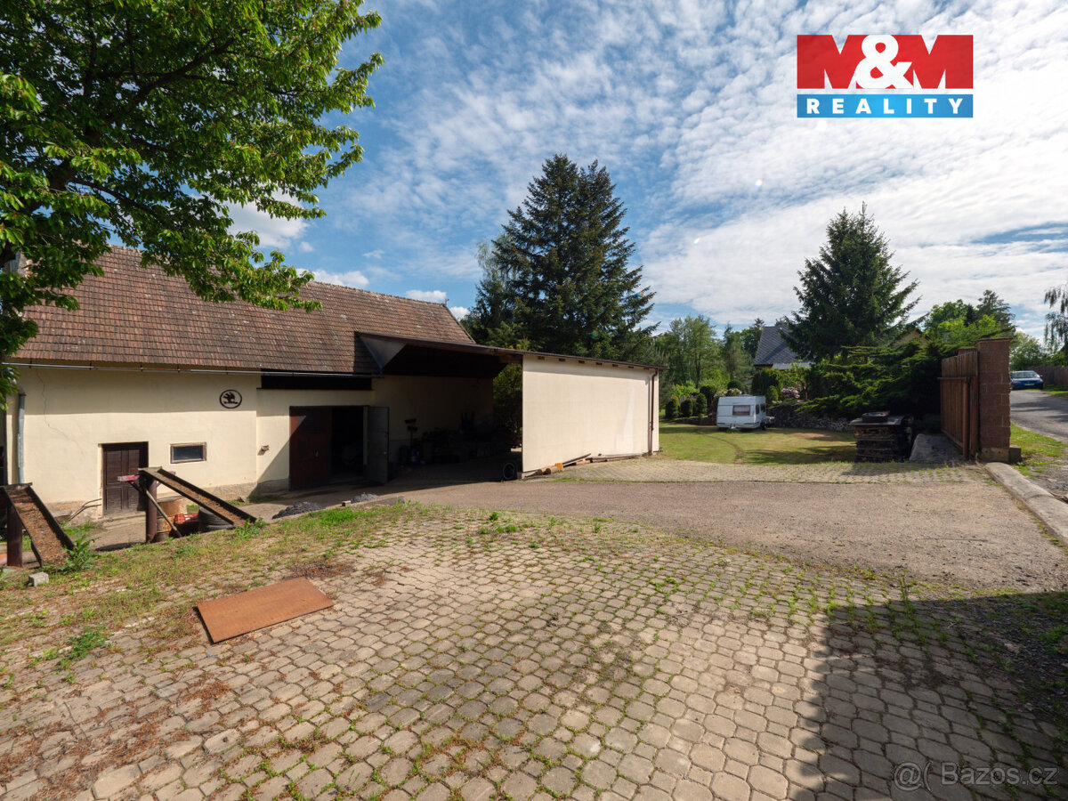 Prodej pozemku k bydlení, 1100 m²+ dílna, Strančice, Sklenka - 3