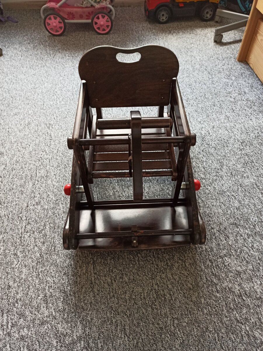 Dětská židlička a houpačka v jednom - 3