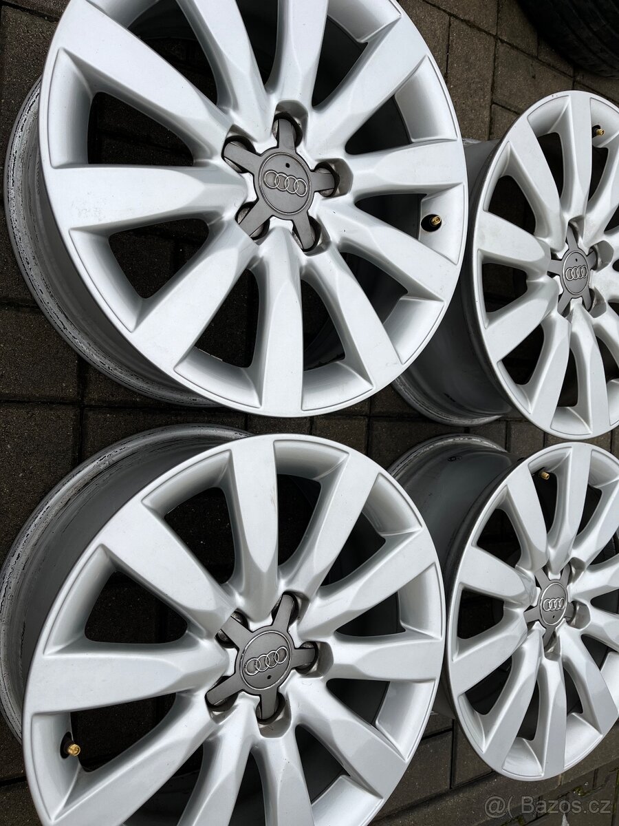 4x alu disky audi 5x112 R16 - zachovalé - 3